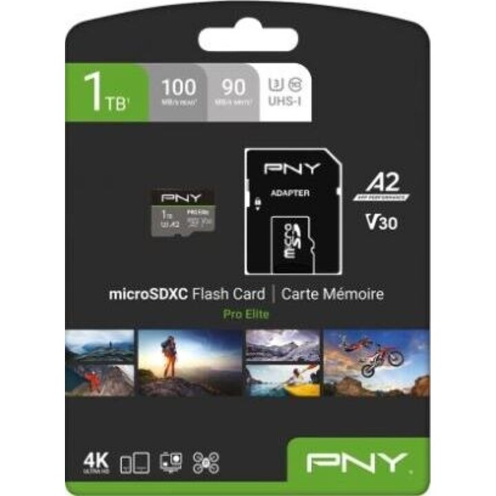 Carte mémoire microSDXC 1 To Pro Elite UHS-I