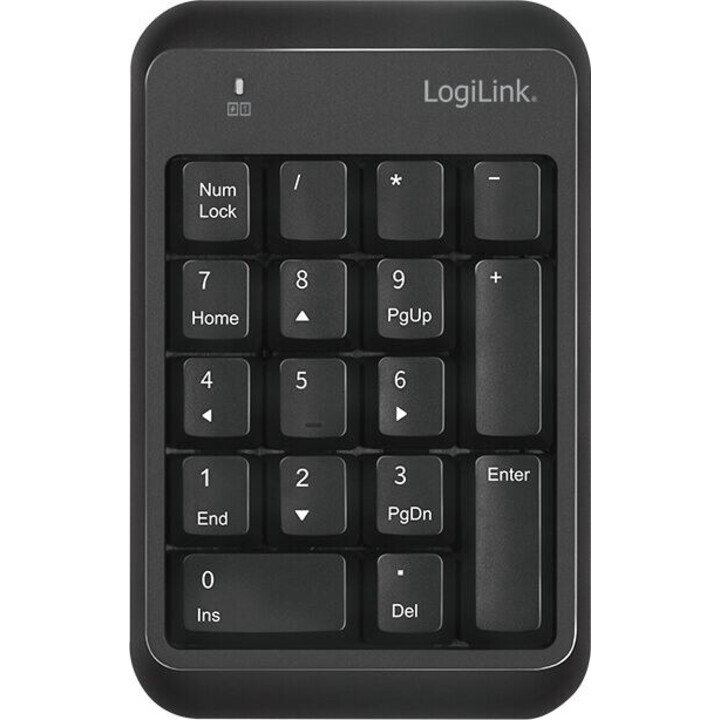 Tastiera wireless, Bluetooth v5.1, nera
