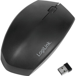 Ergonomic mouse wireless 2.4GHz, 1200dpi, black