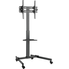 Chariot pour téléviseur/moniteur, 32-55 pouces, 35 kg, hauteur réglable