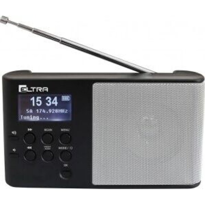 Radio ULA DAB+ argento