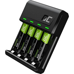 Chargeur GC VitalCharger 4 piles AAA / HR03 800 mAh