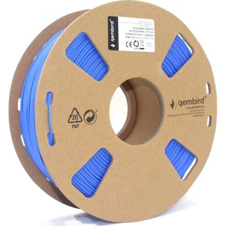 Filamento para impresora 3D PLA/1,75 mm/azul