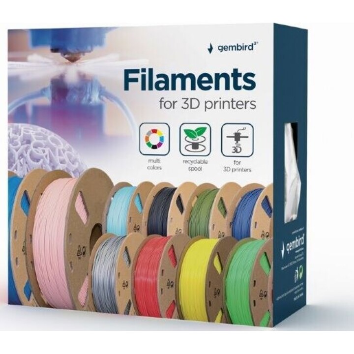 3D printer filament PLA/1.75mm/blue