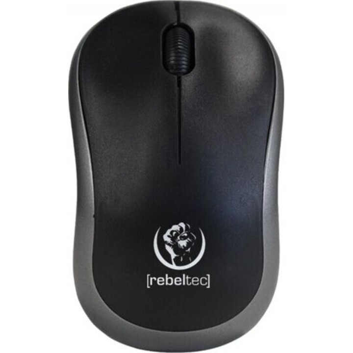 Wireless optical mouse Rebeltec METEOR silver
