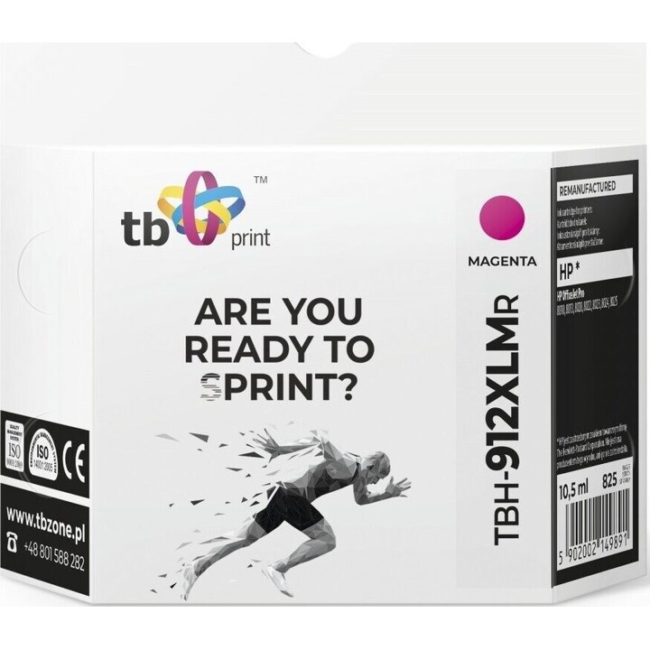 Ink for HP OfficeJet Pro 8025 TBH-912XLMR MA