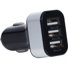 Caricabatteria da auto triplo USB CE CarCharger