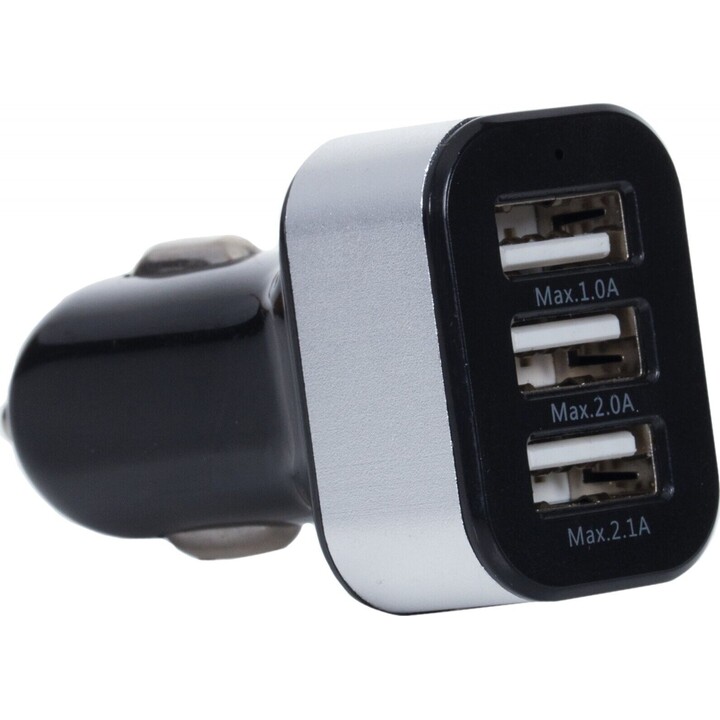 CarCharger Chargeur de voiture triple USB CE