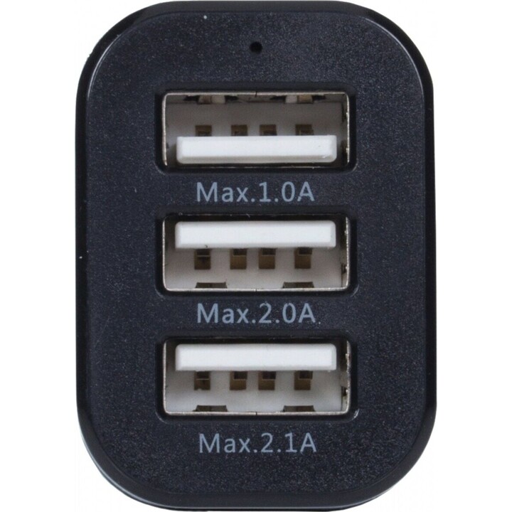 Cargador de coche CarCharger Triple USB CE