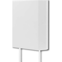 Qoltec antenne 4G LTE directionnelle extérieure 14 dBi blanche