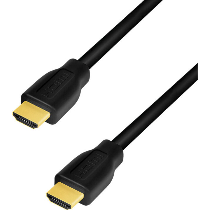 LogiLink CH0103 câble HDMI 2.0 Premium High Speed 4K/60 Hz noir 5 m