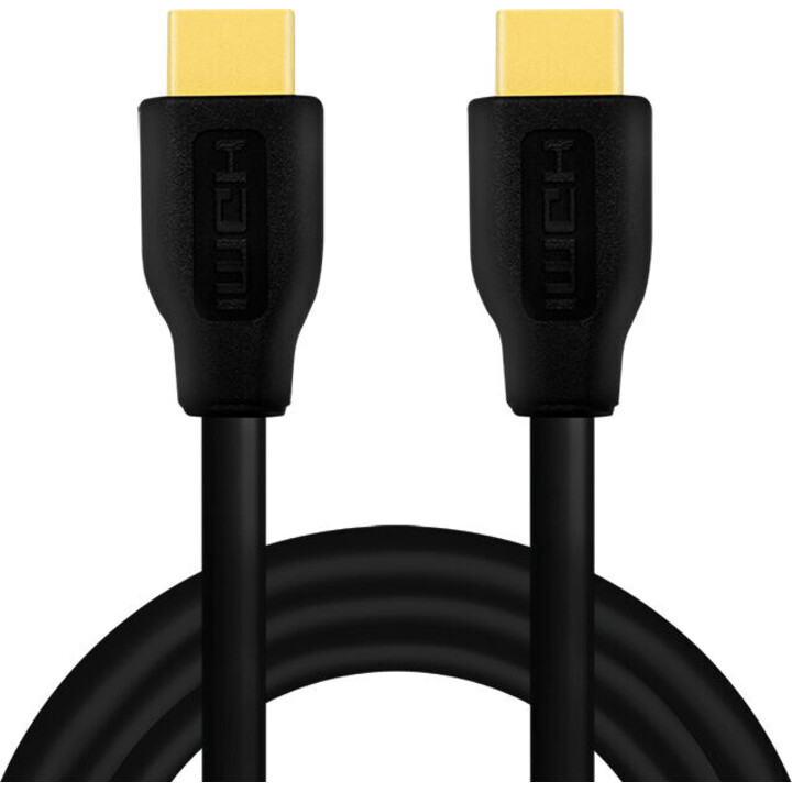 LogiLink CH0103 câble HDMI 2.0 Premium High Speed 4K/60 Hz noir 5 m