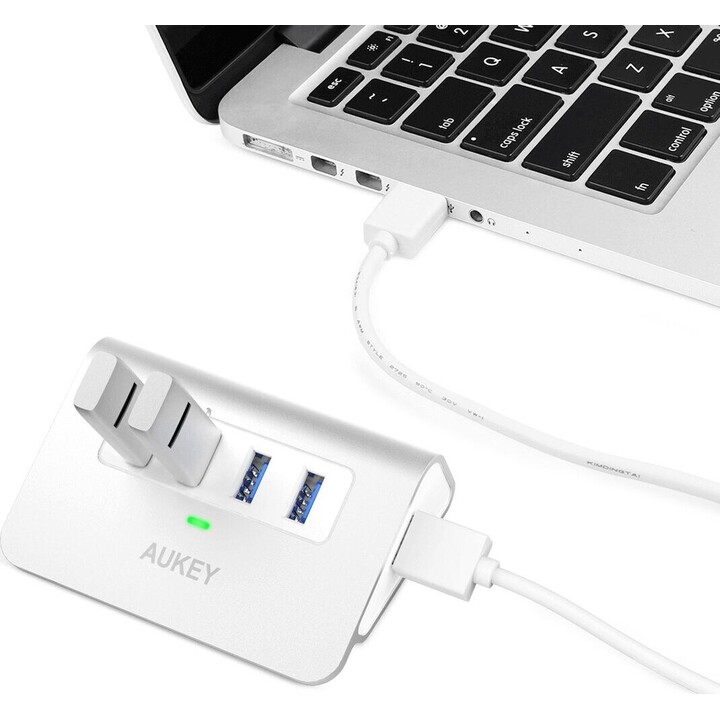 Hub USB CB-H5 em alumínio | 4 portas USB 3.0 | 5 Gbps