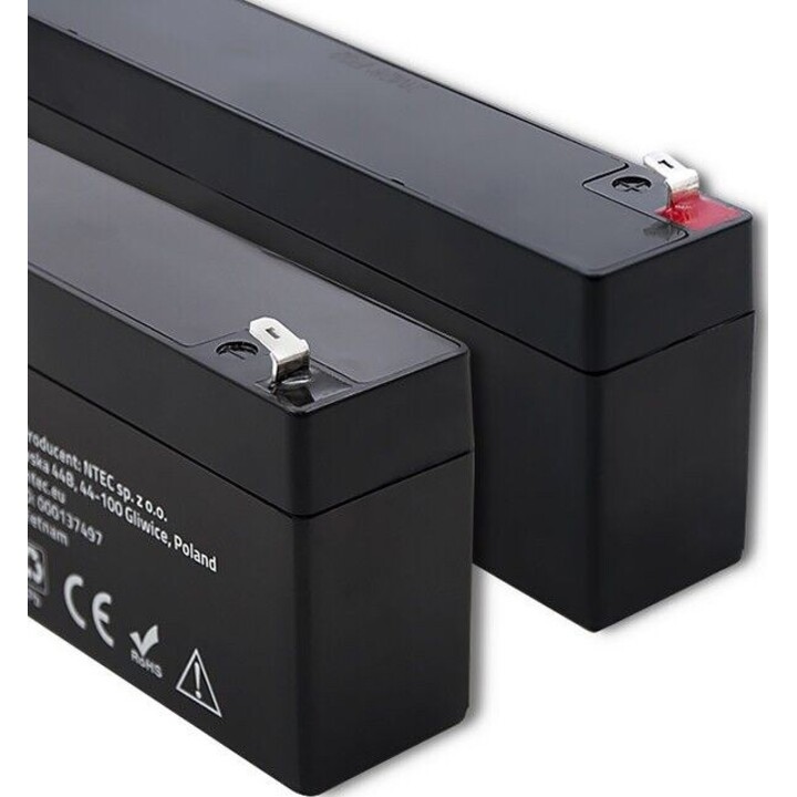 Qoltec batteria AGM 12V 2,3Ah nera
