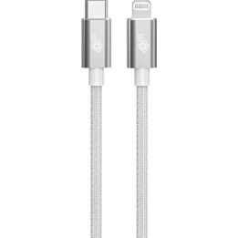 Lightning MFi - USB C Cable Silver 1m