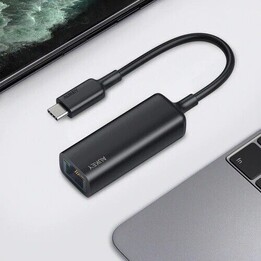 Ethernet-Adapter CB-A30 Aluminium Gigabit 10/100/1000 Mbit/s RJ45 | 1 Gbit/s | USB 3.0 Typ C | LEDs