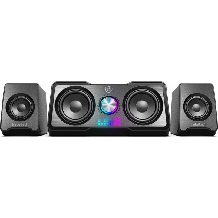 Rebeltec ROCK 2.1 multimedia speakers black