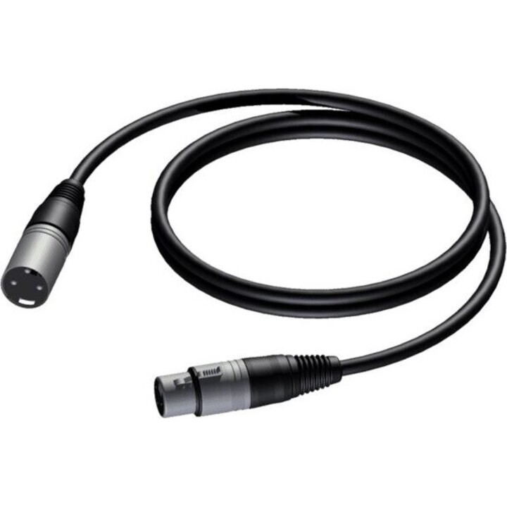 Cabo XLR macho-XLR fêmea 1,5 m