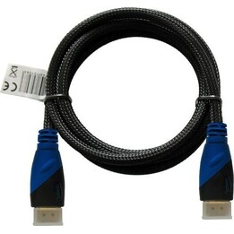 SAVIO CL-48 HDMI-Kabel 2 m geflochten schwarz v1.4