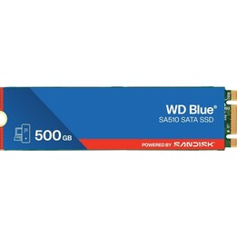 Unità SSD blu da 500 GB SA510 M.2 2280 WDS500G3B0B
