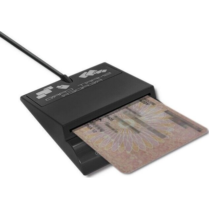 Intelligenst smart ID card reader, USB type C