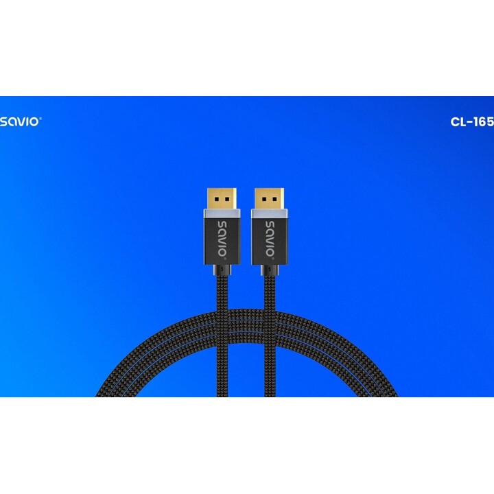 SAVIO DP v1.4 Kabel, 1 m CL-165