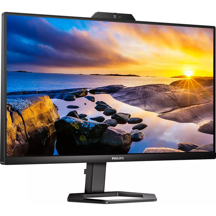 Monitor 24E1N5300HE IPS de 23,8 polegadas com HDMI, DP e USB-C, com rotação.