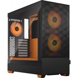 PC-Gehäuse Pop Air TG Clear Tint RGB orange Kern