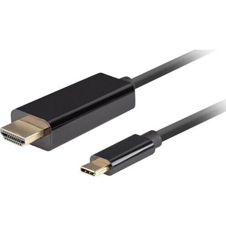 Kabel USB-C(M)--HDMI(M) 4K 60Hz 3M schwarz