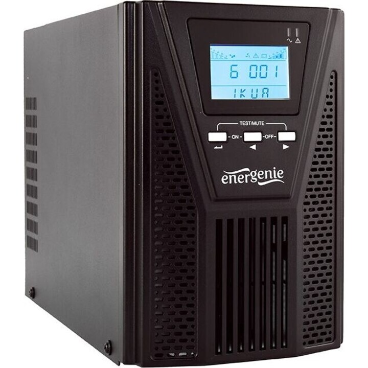 UPS 1000VA online con 3 porte IE C e 1 porta Schuko USB.