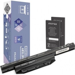 Batteria per Fujitsu Lifebook E753 4400 mAh (48 Wh) 10,8 - 11,1 Volt
