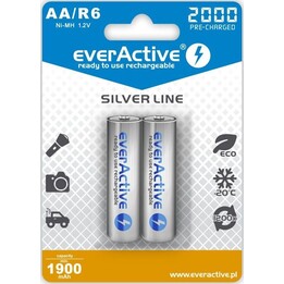 PILAS R6/AA 2000 mA H, BLÍSTER DE 2 UNIDADES.