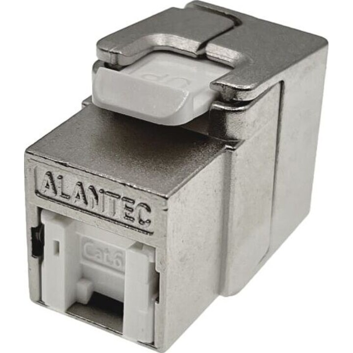 RJ45 cat.6A PoE+ STP keystone module
