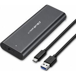 Gehäuse für M.2 SATA SSD, NGFF, USB Typ C