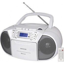 SENCOR SPT 3907W radio registratore a nastro CD, BT, MP3, USB