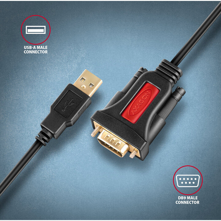 ADS-1PSN Adapter Prolific USB2.0 - RS-232 series