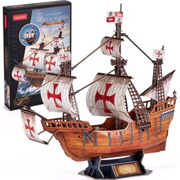 Cubic Fun T4038H Puzzle 3D Barco Santa María