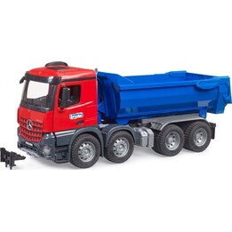 Bruder 03624 MB Arocs Camion con cassone ribaltabile + mini escavatore 24/12/8