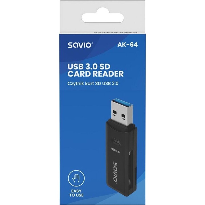 SAVIO SD card reader AK-64 SAVAK-64