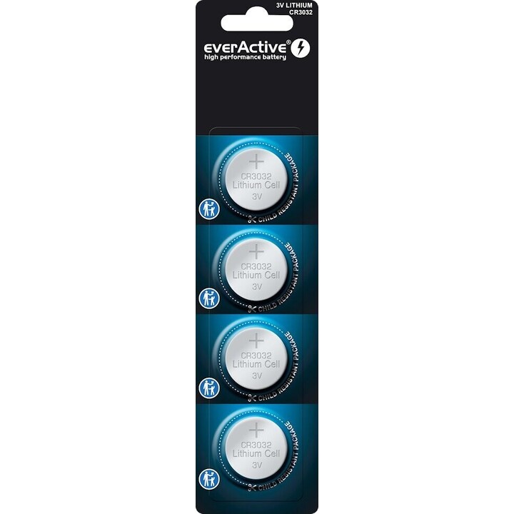 LITHIUM MINI BATTERIES CR3032 4PCS.