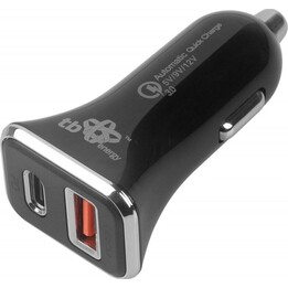 Caricabatterie da auto USB A+C a ricarica rapida