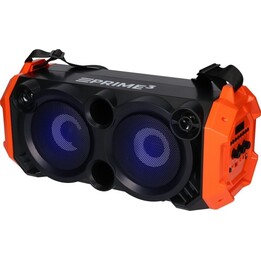 PRIME3 APS31 SLAM! système audio portable Bluetooth karaoké noir et orange