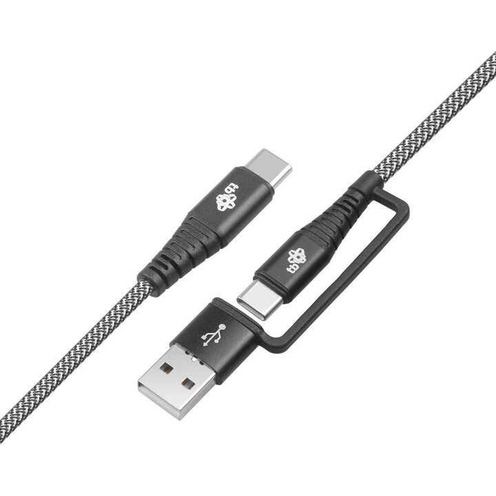 TB Câble USB A/C - USB C 1,2 m noir AKTBXKUCTOA120B