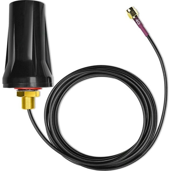 Antena dupla 4G LTE omnidirecional de 7dBi para uso externo.