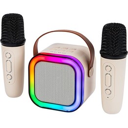 Altavoz Bluetooth RGB para karaoke