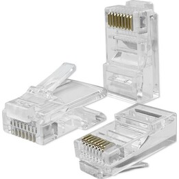 RJ45-Modularstecker CAT6, UTP, 100 Stück