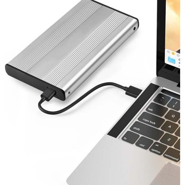 Gabinete para disco rígido HDD/SSD de 2,5 polegadas SATA3, USB 3.0