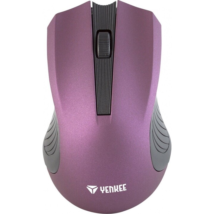 Souris optique symétrique sans fil 2,4 GHz, 3 boutons, violette