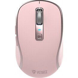 Ratón inalámbrico con doble conexión WiFi y Bluetooth, batería de 2400 DPI.