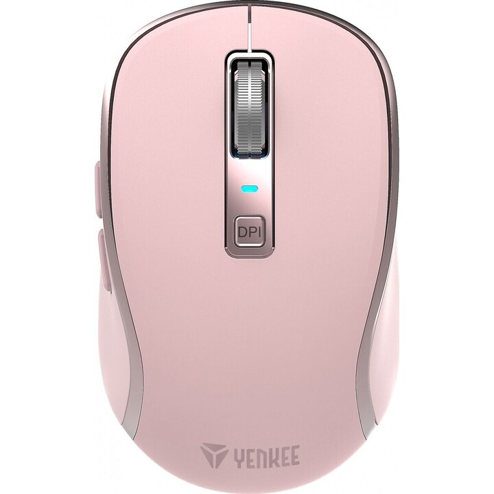 Mouse sem fio DUAL WiFi+Bluetooth, bateria de 2400 DPI